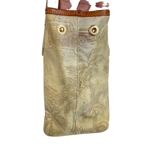 Brahmin Vintage Copacabana Bag Purse OS Tan/Brown - Picture 6 of 16